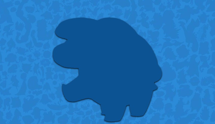 A silhouette of a person on a blue background.