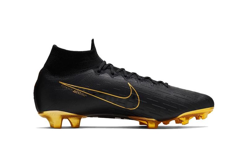 Nike mercurial superfly iii fg - black/gold.