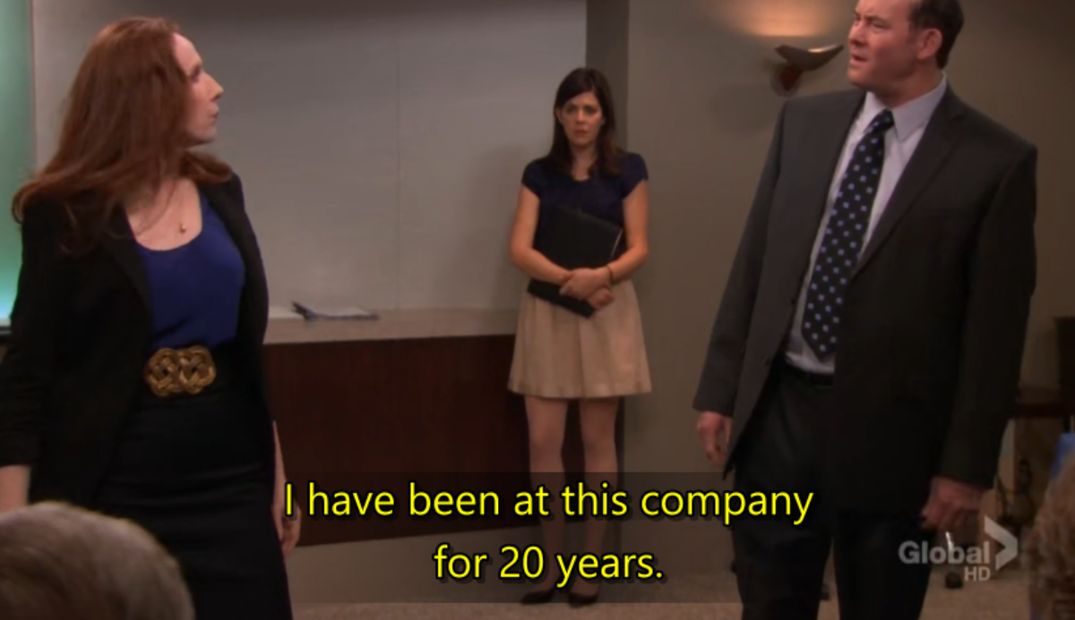 How many years did Tod Packer work for Dunder Mifflin ? 1