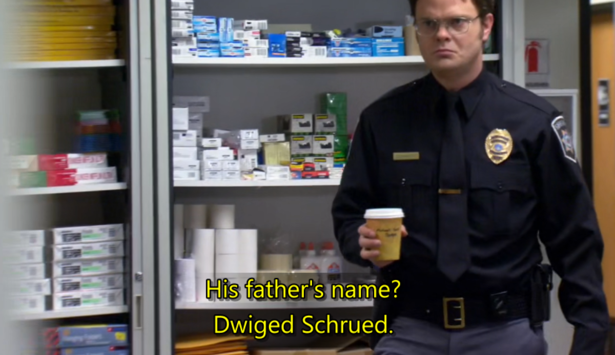 What was the name of Dwight's grandfather ? 1