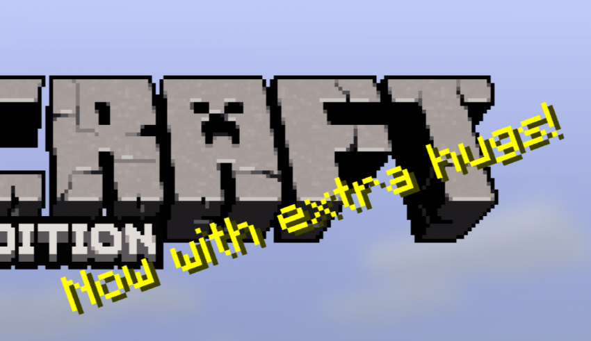 Minecraft edition now with extra hug.