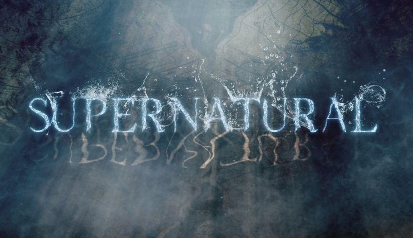 Supernatural tv series hd wallpaper.