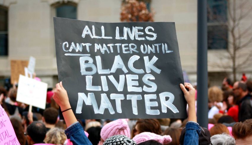 All lines can't matter until black lives matter.