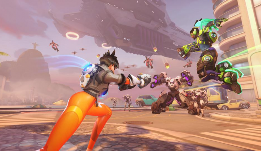 A screenshot of overwatch in action.