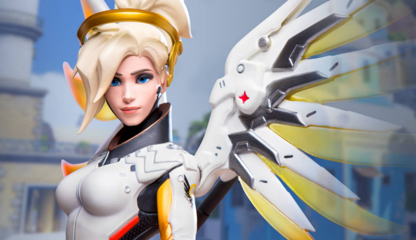 An image of a female character in overwatch.