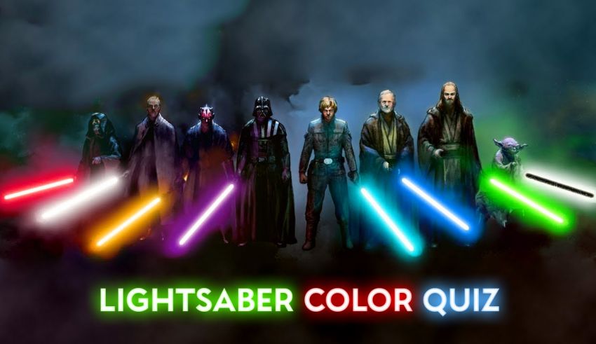 The Most Accurate Lightsaber Color Quiz Optimized for 2023