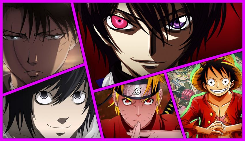 Top 10 coolest Anime characters. | GOGO Magazine |