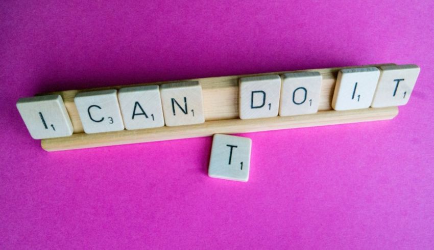 I can do it scrabble letters on a pink background.