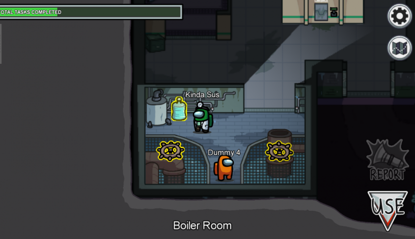 A screenshot of a room in a game.