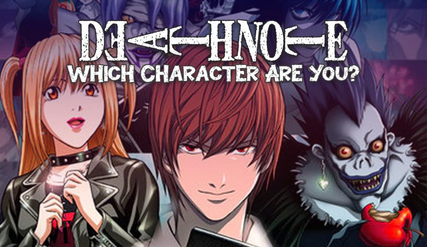 I saw a question related to the anime Death Note a while ago, so I
