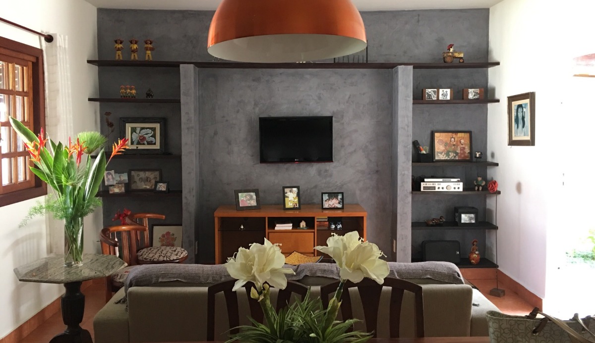 Flower House Orange Grey Living Room Homes Home Orange Color Home Decor T20 MoQmZr 