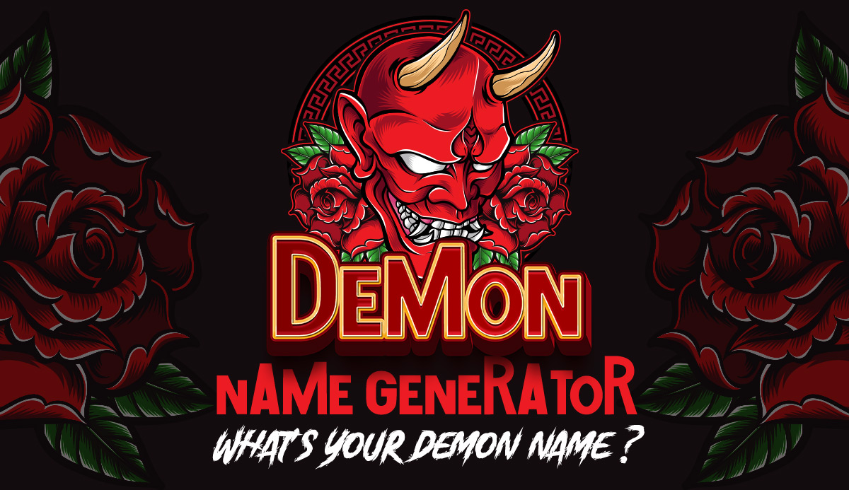 2023 Demon Name Generator What Is Your Demon Name 