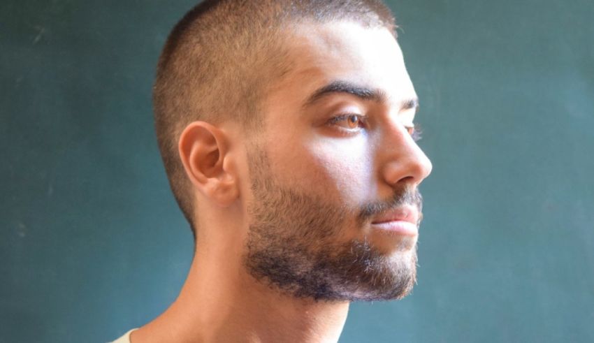 A close up of a man with a beard.