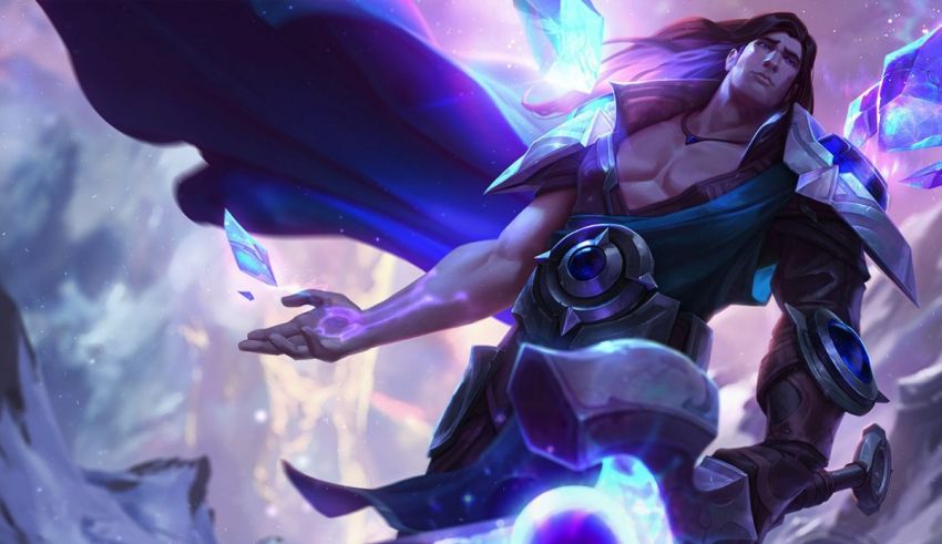 An image of a character in league of legends.