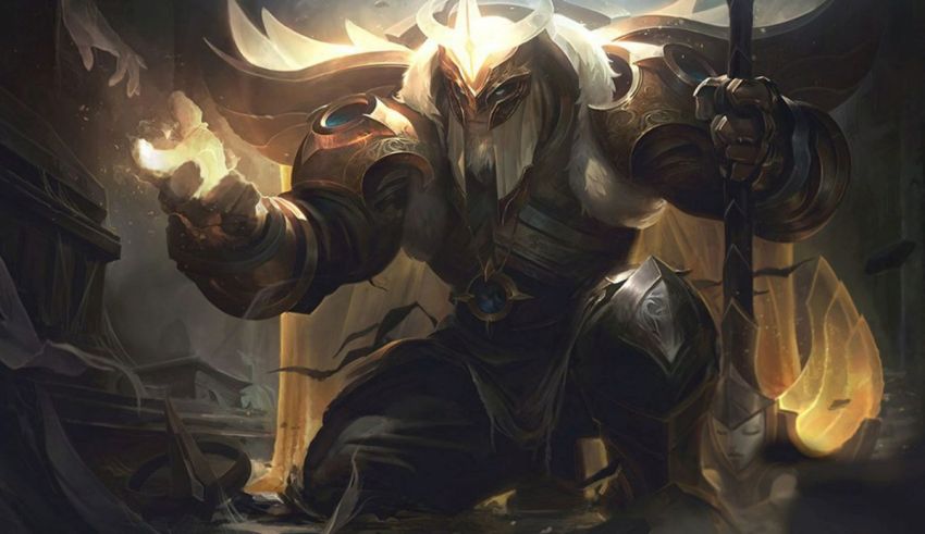 An image of a character in league of legends.