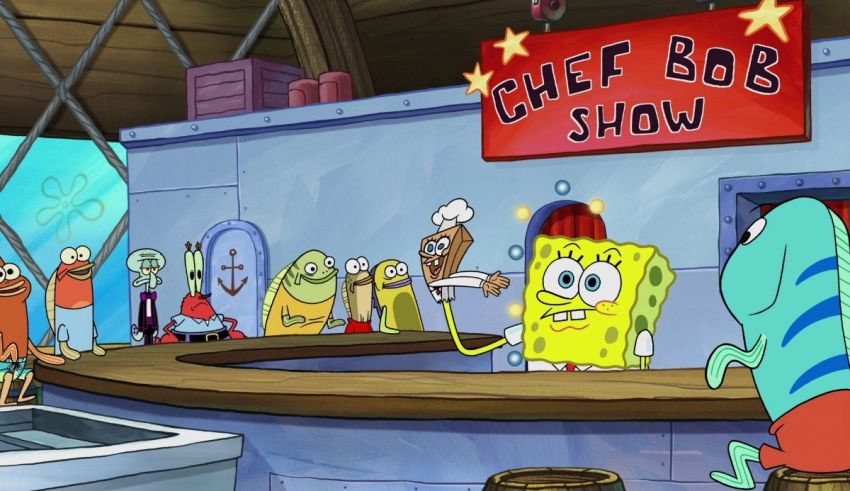 Spongebob squarepants chef bob show.