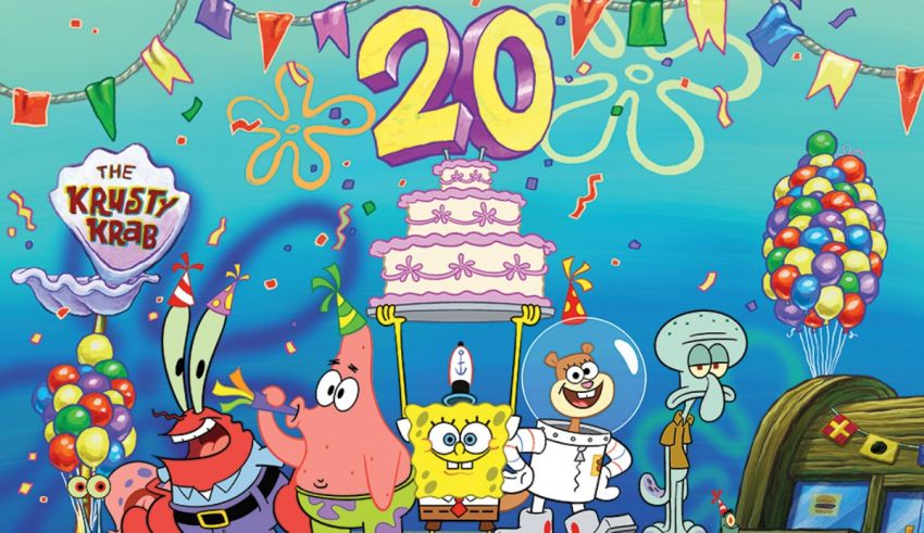 Spongebob squarepants 20th birthday.