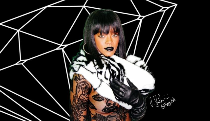 Rihanna - diamonds wallpaper.