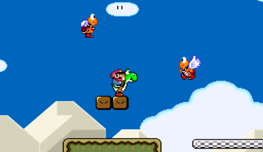 Nintendo super mario bros - screenshot.