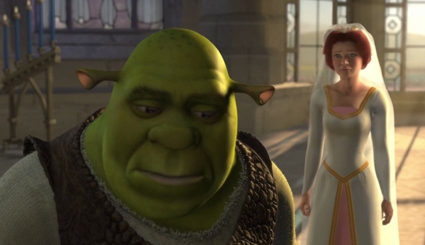 Disney's shrek the movie.