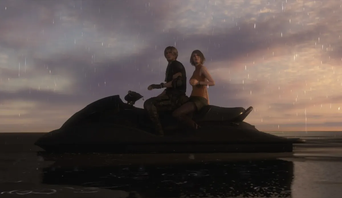 Fact or fiction. Leon can flip the jet ski in the RE4 remake’s Final Chapter. 1