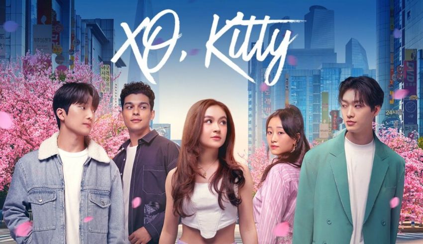 The poster for xo kitty.
