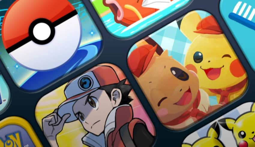 Pokemon apps for android and ios.