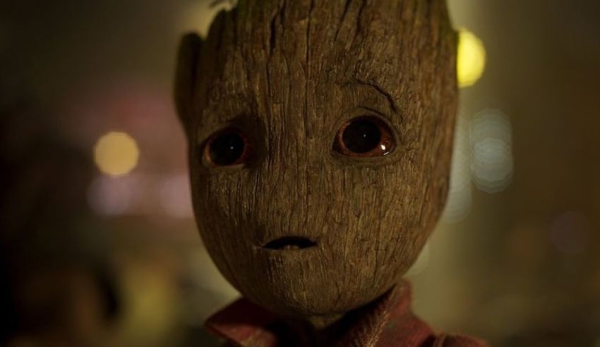 Guardians of the galaxy - baby groot.