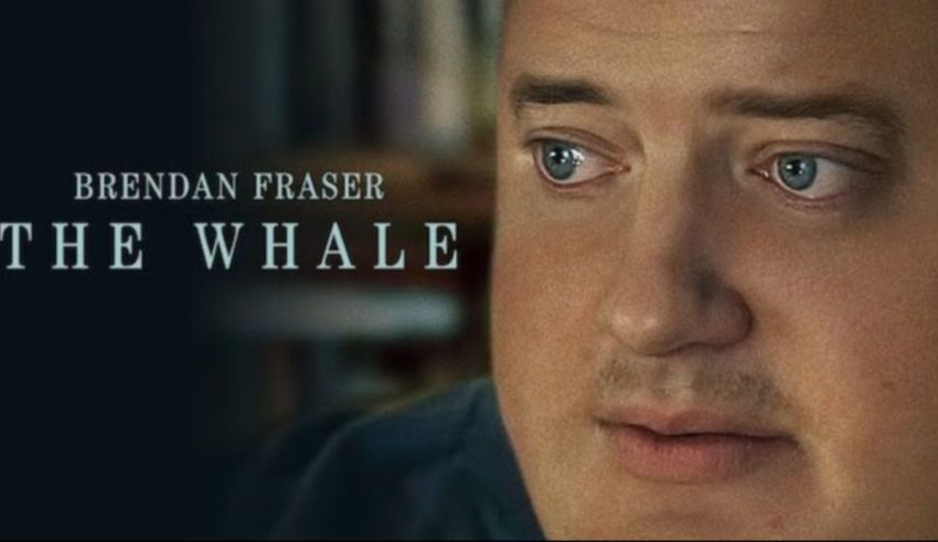 Brendan fraser in the whale.
