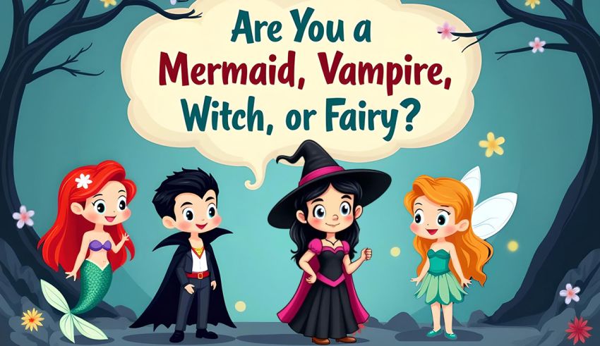 Are You a Mermaid, Vampire, Witch, or Fairy