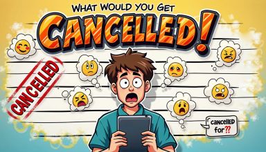 What Would You Get Cancelled for